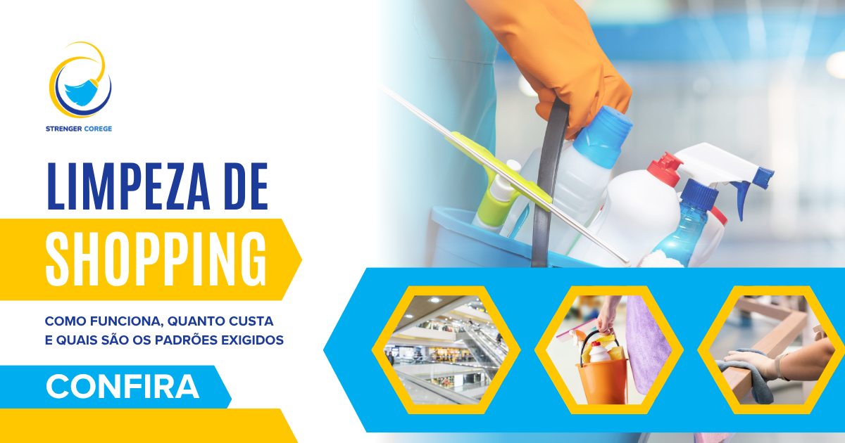 limpeza de shopping